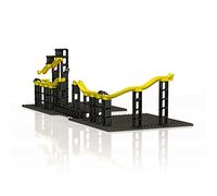 Hubelino 440006 - Juego de Pista de Bolas (70 Piezas), Color Negro y Amarillo