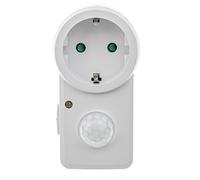 HUBER Motion 20 Detector de Movimiento PIR enchufable 180° para Toma de Corriente I 230V / 1200W Sensor de Movimiento LED Adecuado con un Alcance de hasta 8m I Sensor crepuscular