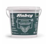 HUBEY Abono de guano de murciélago - Valioso abono para frutas, verduras y plantas - 100% guano de murciélago, abono natural (1 Kg)