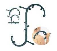 HubiCare - Bastón de Masaje de Punto de Activación, Tejido Profundo del Cuerpo, Espalda, Mano, Cuello, Hombros, Piernas y Pies, Herramienta de Liberación Muscular Con Gancho