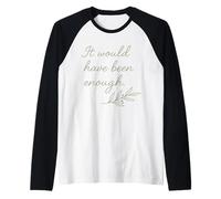 Hubiera Sido Suficiente Rama de Olivo Camiseta Manga Raglan