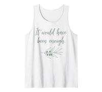 Hubiera Sido Suficiente Rama de Olivo Camiseta sin Mangas