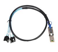 HUBOPRYS MI-N SAS 26Pin SFF-8088 macho a 4 SATA 7Pin hembra adaptador divisor de disco duro Cable datos 1m, 8088 a