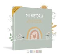 HUBORNS - Libro de recuerdos del bebé desde el nacimiento hasta los 5 años, álbum de fotos y diario para anotar momentos especiales, regalo ideal para padres primerizos y baby shower