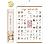 HuBorns - Póster Mis Primeras Veces para Bebé