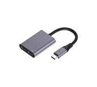 Hubs de Acoplamiento 2 en 1 para Gafas de Realidad Aumentada (RA) con Carga Rápida PD y Dos Interfaces USB para Teléfonos Inteligentes y Tabletas,