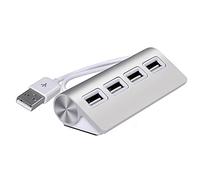 Hubs Hub USB 4 puertos USB 2.0 puertos PC Tablet portátil OTG aluminio USB divisor C?ble Accesorios USB Hubs