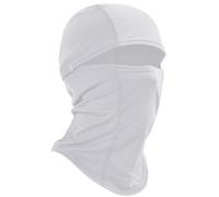 Huccik Balaclava Invierno - Pasamontañas Windproof para Moto, Esquí y Ciclismo, Cubre Cara Forrado Polar Unisex Hombre y Mujer (FR/ES, Letras, Talla única, Blanco)