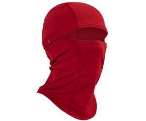 Huccik Balaclava Invierno - Pasamontañas Windproof para Moto, Esquí y Ciclismo, Cubre Cara Forrado Polar Unisex Hombre y Mujer (FR/ES, Letras, Talla única, Rojo)
