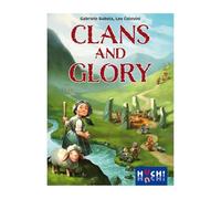 HUCH!, Clans and Glory - Juego de Cartas estratégicas para 2 - 4 Jugadores a Partir de 10 años