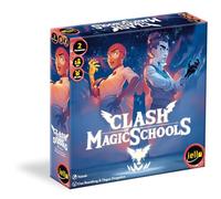Huch!, Clash of Magic Schools, Juego de Cartas de fantasía, emocionante Duelo de escuelas de Magia, exámenes de Magia y hechizos, para 2 Jugadores a Partir de 10 años