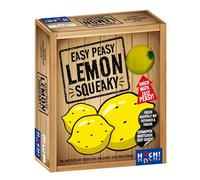 HUCH! Easy Peasy Lemon Squeaky | Juego de Fiesta y Preguntas | Acción Garantizada | Juego de Cartas y Juegos de Mesa | IQ Denkspiel | para 4 + Jugadores a Partir de 12 años