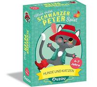Huch & Friends-Mi Primer Juego Black Peter-Perros y Gatos Schwarzer Familiar-Nota y observación, Color memo, Medium (405014)