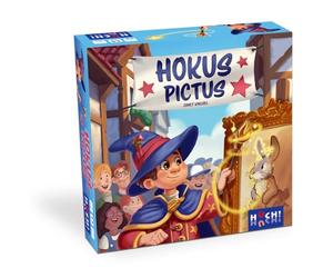 Huch!, Hokus Pictus - Juego de Juegos Infantiles con imán mágico para Colorear, Descubrir imágenes mágicas Invisibles, Juego de adivinanzas Creativas, para 2 - 4 Jugadores a Partir de 5 años