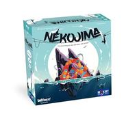 HUCH! Nekojima | Juegos de Mesa a Partir de 7 años | Juegos de Habilidad | Escolares | Regalos de Madera | Isla de los Gatos en Japón | para 1 a 5 Jugadores a Partir de 7 años
