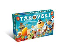 HUCH!, Takoyaki - Juego de Mesa rápido para takoyaki japonés, diversión Familiar con acción en Tiempo Real, para 2 a 4 Jugadores a Partir de 6 años