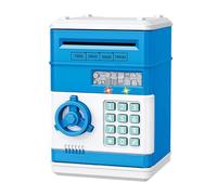 Hucha automática mini caja fuerte para ahorrar dinero, contraseña, contador de código, cerradura de monedas, cajero automático