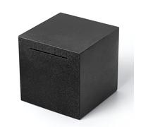 Hucha Billetes para Adultos, Hucha Ahorro para Adultos, 12x12 cm Huchas de Dinero Totalmente Cerradas no se Puede Abrir Money Box de Dinero Segura para y Niños