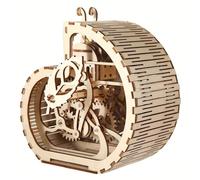 Hucha Caracol Rompecabezas de Madera 3D,Caja de Almacenamiento,Auto Ensamblaje Maqueta Mecánico Colocar de Construcción,Regalos Creativos