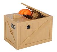 Hucha con Pata de Gato, Hucha automática para Monedas para niños, Juguete de Ahorro Adorable con Gato Interactivo Que roba Las Monedas, Caja de Ahorro de ABS para Decorar el