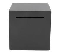 Hucha de Acero Inoxidable, Caja ahorradora de Acero Inoxidable, Hucha de Monedas de Gran Capacidad y Resistente a caídas con diseño Sencillo para Adultos y niños, ahorros Seguros (Estilo 2)