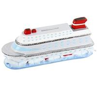 Hucha de gran tamaño con forma de crucero fabricada en polirresina