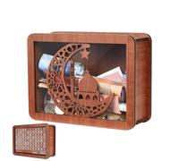 Hucha De Madera con Contador | Cajas Reto De 10.000 Ahorros | Huchas con Objetivo De Ahorro Y Números | Huchas De Madera Reutilizables Retro | Cajas De Monedas para Adultos Y Niños