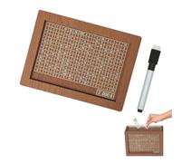 Hucha de Madera para Ahorro, Tarro con función de conteo de estadounidenses para decoración del hogar y educación financiera, contenedor de Dinero histórico