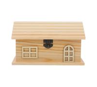 Hucha de madera sin terminar para hacer tú mismo, ideal para ahorrar dinero, para decorar el hogar y