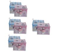 Hucha De Unicornio Con Cerradura Alcancía Decorativa Para Niñas Forma De Animal Para Casa Y Infantiles 2 Piezas X 4