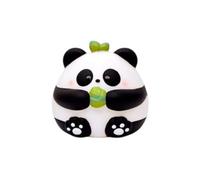 Hucha Decorativa XL de Plástico Duro, Diseños de Animales: Zorro, Vaca, Panda, Conejo, Oveja, Cerdo (Panda Redondo)
