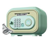 Hucha Digital - ABS, 5,71 X 7,68 X 5,12 Pulgadas Mini Cajero Automático con Moneda En Efectivo Interactiva | Hucha De Ahorros para Niños, HuchaDigital ParaNiños, Aprender A Ahorrar Dinero para Cumpl