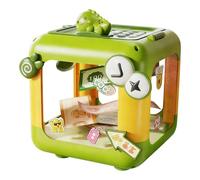 Hucha digital con contraseña, de ahorros para niños con ranura para depósito automático, alcancía electrónica, de almacenamiento de dinero con estilo bonito, idea de regalo para niños y