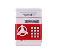 Hucha Electrónica Caja De Seguridad, Cajas De Dinero For Niños Cajero Automático Contraseña Caja De Dinero Efectivo Caja De Ahorro De Monedas Cajero Automático Chico Regalos De Navidad