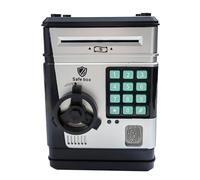 Hucha Electrónica Para Niños - Cerradura Combinada De Dinero, de Dinero Interactiva | Juego Educativo De Fantasía Dispositivo De De Ahorros, Organizador De Almacenamiento De Monedas