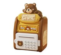 Hucha electrónica para niños | Juguetes educativos | Hucha segura para niños con contraseña y huella digital - para casa, habitación de juegos y como regalo de cumpleaños o Navidad