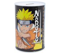Hucha Infantil Naruto metálica - Hucha de Metal Fabricada en España para los ahorros de niños y niñas, Idea de Regalo para Fans de Naruto