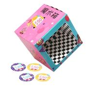 Hucha Magic Box, trucos mágicos para niños | Cajas mágicas para juegos educativos con banco de monedas, aprende principios físicos, rellena calcetines, regalos para niños, niños y niñas, baile