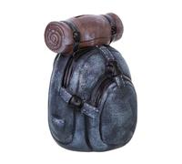 Hucha mochila azul 13,4x14x18,1