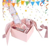 Hucha para Cumpleaños | Portamonedas Temática Amor - Soporte Monedas Extraíble Corazón San Valentín,Regalo para Niños Adultos Familiares Fiestas