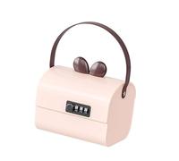 Hucha portátil con contraseña para huchas con código de cerradura de combinación para uso en oficina, regalo de cumpleaños, bancos de monedas
