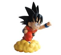 Plastoy SAS- SD Toys - Hucha 3D Dragon Ball (Goku en Nube) Fabricado en PVC Tamaño: 22 x 22 x 18 cm, Multicolor (PLA80108)