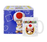 Nintendo- Set Taza + Hucha Toad Super Mario Bros, Multicolor (129571)