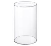 Hucha Transparente, Caja de Ahorro de Dinero acrílica Que no se Puede Abrir, 4, 72x7, 87 Pulgadas, Hucha irrompible