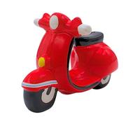 Hucha XL, hucha para carné de conducir, hucha para permiso de conducir, hucha para carnet de conducir, hucha para ciclomotor, hucha como scooter en rojo de cerámica, 20 x 10 x 11 cm.