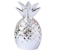 Huchas Originales para Niños Adultos, Infantil Hucha Piña, Personalizada Boda Hucha Grande, Cajero para Ahorrar, Originales Regalos para Parejas, Festivales, Alcancias para Adultos (Plata)
