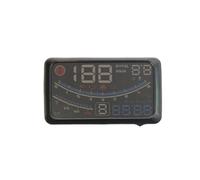 HUD de Velocidad for automóvil con Soporte, Pantalla 5,5'', proyector Parabrisas OBD, velocímetro, medidor Voltaje, refrigerante, Frontal for camión y vehículo