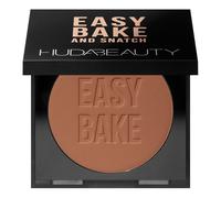 Huda Beauty Easy Bake and Snatch Pressed Talco sin talco y pastel de caf en polvo