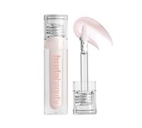 Huda Faux Filler Icy Nude Shimmer Lip Gloss - Ella es deslumbrante (iridescente transparente) - 0.13 fl oz / 3.9 ml
