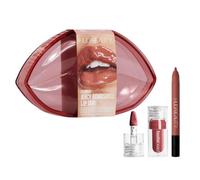 Huda Limited Edition Pink Kit Juicy Bombshell Lip Duo - Lip Pencil and Lip Gloss - Tamao de viaje